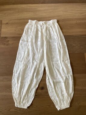 Vintage Gypsy Pants Lantern Hippie Harem Boho Pants Size L/XL NWT